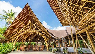 竹艺建筑：传统文化与现代艺术的完美结合 竹结构 竹廊 竹棚